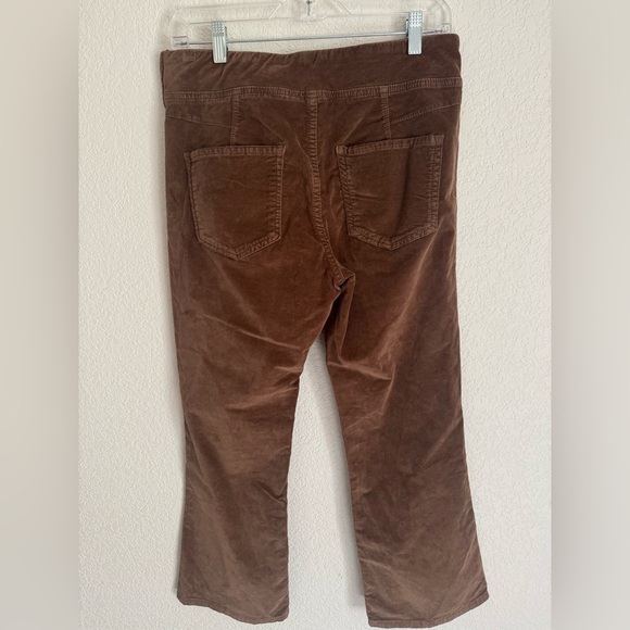 FREE PEOPLE in my feelings cropped corduroys brown size small - Picture 3 of 8